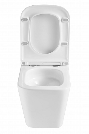 Подвесной унитаз безободковый Terminus Ватикан Monolit 490х340 белый Балашов - фото 7