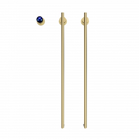 Рондо П2 350х760 электро Полотенцесушитель TERMINUS Брашированное золото Балашов - фото 2 Рондо П2 350х760 электро Полотенцесушитель TERMINUS Брашированное золото Балашов - фото 2